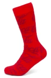 Cufflinks, Inc . Diet Coke Crew Socks In Red