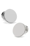 Cufflinks, Inc . Engravable Stainless Steel Cuff Links In Gray