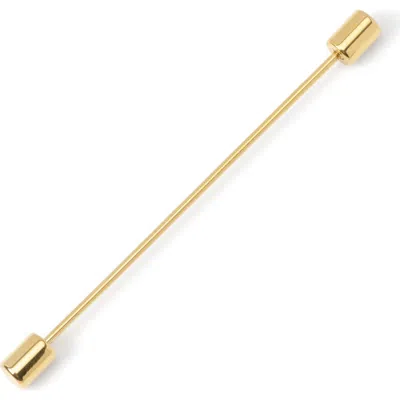 Cufflinks, Inc . Goldtone Stainless Steel Collarbar