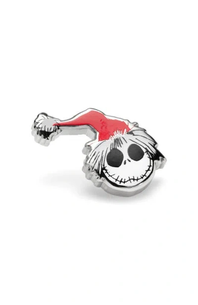 Cufflinks, Inc . Holiday Jack Skellington Lapel Pin In Metallic