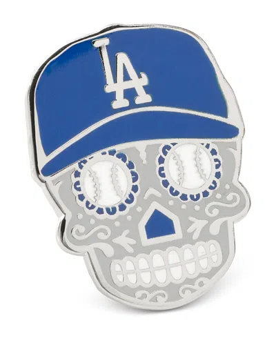 Cufflinks, Inc La Dodgers Sugar Skull Lapel Pin In White
