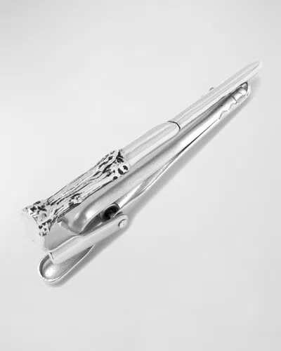 Cufflinks, Inc Men's 3d Harry Potter Wand Tie Clip In Silver