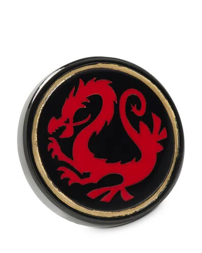 Cufflinks, Inc Mushu Emblem Lapel Pin In Red