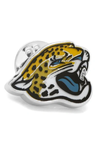Cufflinks, Inc . Nfl Jacksonville Jaguars Lapel Pin In Gold/teal/black