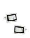 Cufflinks, Inc Mother-of-pearl Cuff Links In Black