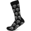 Cufflinks, Inc . Punisher Socks & Lapel Pin Set In Black