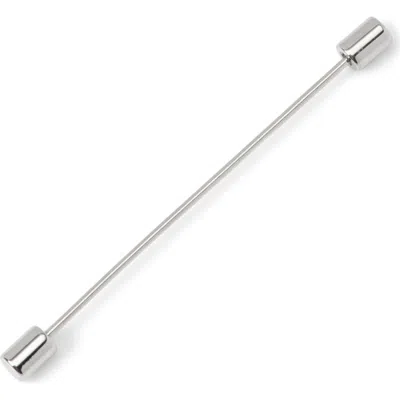 Cufflinks, Inc . Stainless Steel Collarbar In Metallic