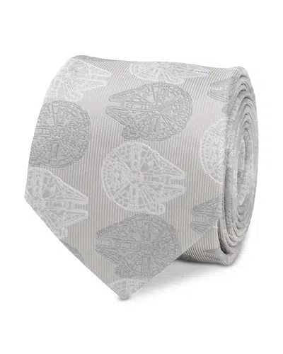 Cufflinks, Inc Star Wars Millennium Falcon Tie In Gray