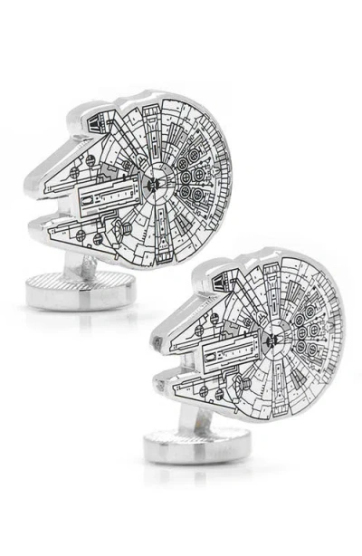 Cufflinks, Inc . Star Wars™ In White/black/silver