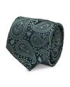 Cufflinks, Inc Yoda Paisley Silk Tie In Green