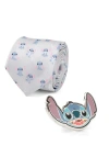 Cufflinks, Inc . Stitch Tie & Lapel Pin Set In Pattern