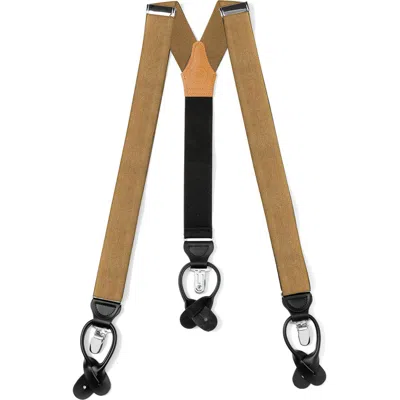 Cufflinks, Inc . Tan Adjustable Suspenders