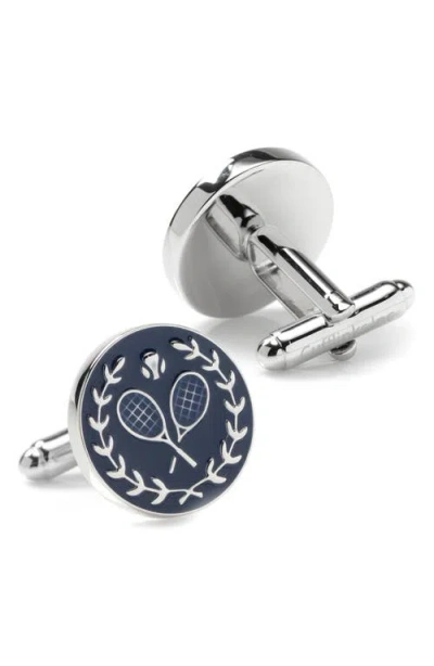 Cufflinks, Inc . Tennis Enthusiast Cuff Links In Silver