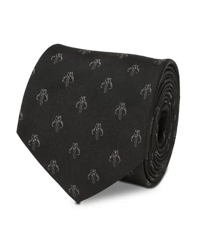 Cufflinks, Inc The Mandalorian Crest Silk Classic Tie In Black
