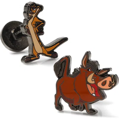 Cufflinks, Inc . Timon & Pumbaa Cuff Links In Red