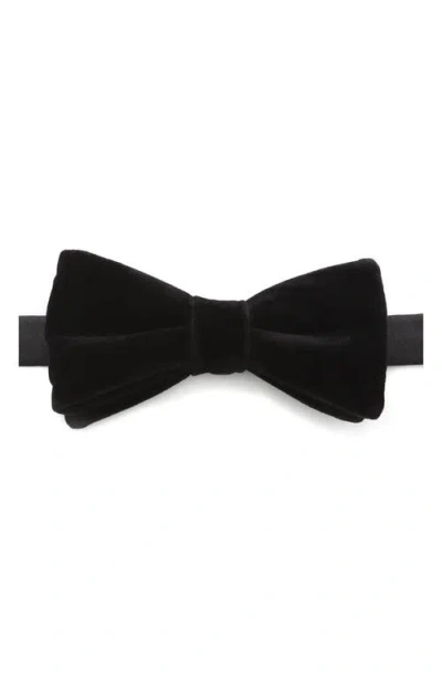Cufflinks, Inc . Vincent De Paul Black Velvet Bow Tie