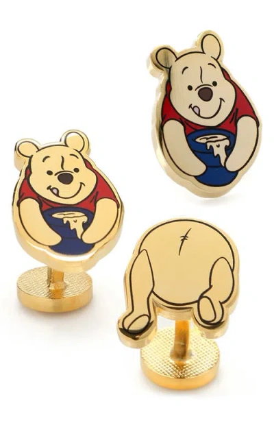 Cufflinks, Inc . Winnie The Pooh Cuff Links & Lapel Pin Set In Gold