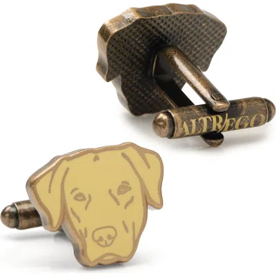Cufflinks, Inc . Yellow Labrador Cuff Links In Gold