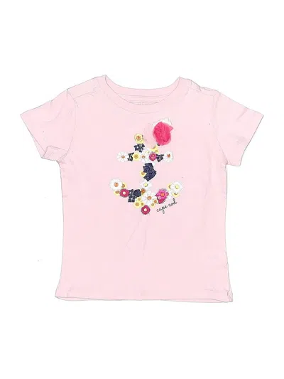 Pre-owned Cuffy's Of Cape Cod Babies' Short Sleeve T-shirt In Pink