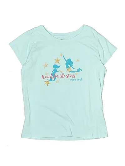 Pre-owned Cuffy's Of Cape Cod Kids' Short Sleeve T-shirt In Blue