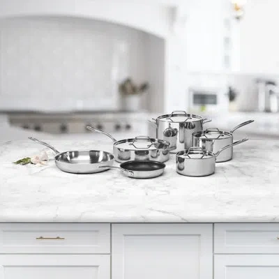 Cuisinart 10 Pieces Stainless Steel Cookware Set