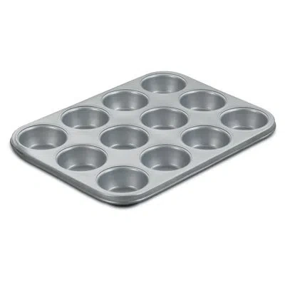 Cuisinart 12 Cup Muffin Pan In Silver