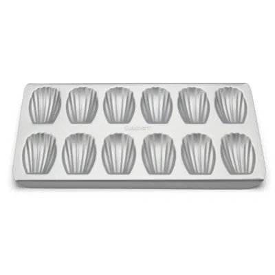Cuisinart 12 Cup Non-stick Madeleine Pan In Silver