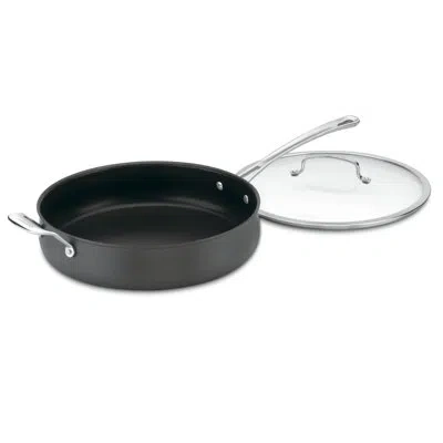 Cuisinart 12 In. Hand-anodized Aluminum Saute Pan With Lid