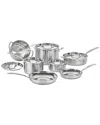 Cuisinart 12pc Cookware Set In Silver