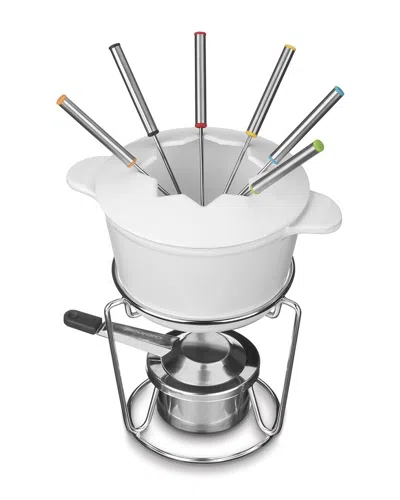 Cuisinart 13pc Fondue Set Fp-115ws In White
