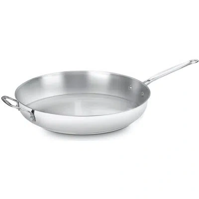 Cuisinart 14 In. Stainless Steel Skillet