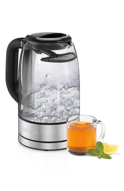 Cuisinart 1.7-liter Glass Cordless Electric Kettle In Black