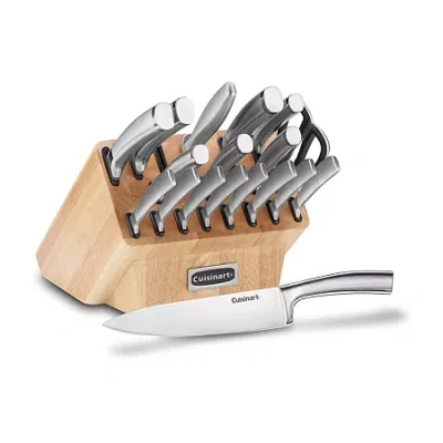 Cuisinart 19-pc. Knife Block Set In Silver