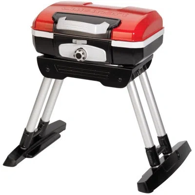 Cuisinart 1-burner Petite Gourmet Portable Gas Grill With Versastand In Black