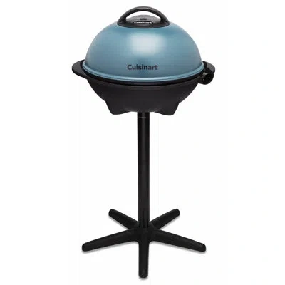 Cuisinart 2-in-1 Indoor/outdoor Electric Griddle In Matte Black,blue
