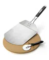 Cuisinart 3-pc. Alfrescamor Pizza Grilling Set In Silver