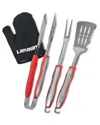Cuisinart 3pc Grill Tool Set Cgs-134 In Multi