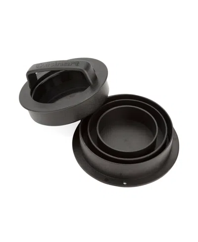 Cuisinart 4 In 1 5.5" Burger Press In Black