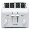 Cuisinart 4 Slice Compact Plastic Toaster In White