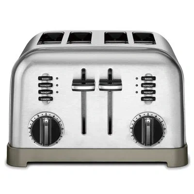 Cuisinart 4 Slice Toaster In Brushed Stainless
