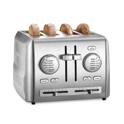Cuisinart 4 Slice Toaster In Cream