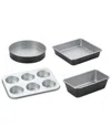 Cuisinart 4pc Non-stick Bakeware Set Amb-4 In Silver