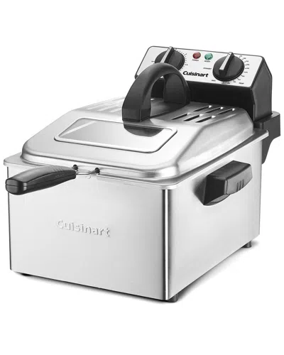 Cuisinart 4qt Deep Fryer In Metallic