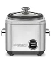 Cuisinart 4qt Rice Cooker Crc-400p1 In Metallic