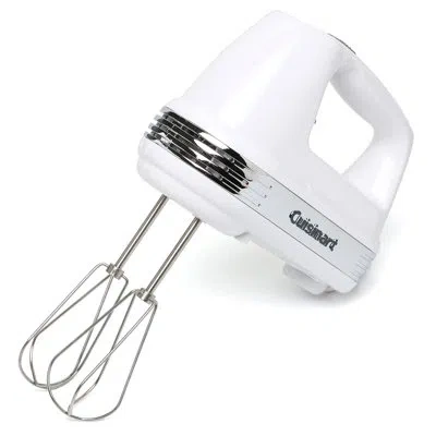 Cuisinart 5 Speed Hand Mixer In White