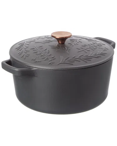 Cuisinart 5qt Rosemary Round Casserole With Cover In Gray