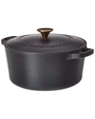 Cuisinart 5qt Round Covered Casserole Ci650-25mblk In Black