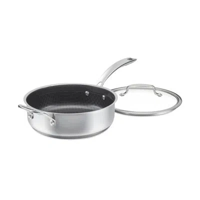 Cuisinart 5qt Saute Pan With Helper Handle And Cover In Stainless Steel