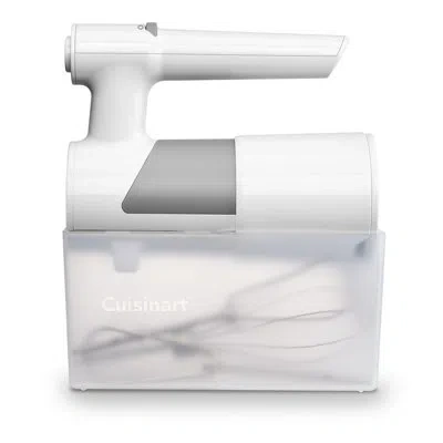 Cuisinart 5-speed Hand Mixer With Case In White
