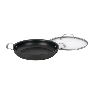 Cuisinart 6243752 12 In. Chefs Classic Stainless Steel Saute Pan, Black